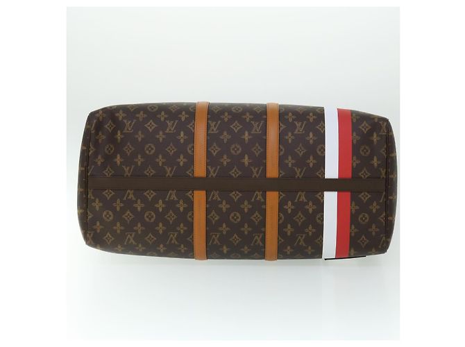 Collezione Capsule LOUIS VUITTON Borsa Keepall Bandoulière 55 M59661 Auth 53413SM Monogramma - vista 5