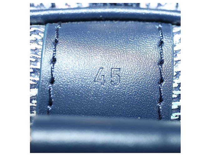 LOUIS VUITTON Borsa Keepall Bandoulière 45 in Jacquard Laminato M22923 Auth 66710SM Monogramma - vista 23