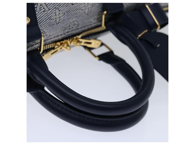 LOUIS VUITTON Borsa Keepall Bandoulière 45 in Jacquard Laminato M22923 Auth 66710SM Monogramma - vista 7