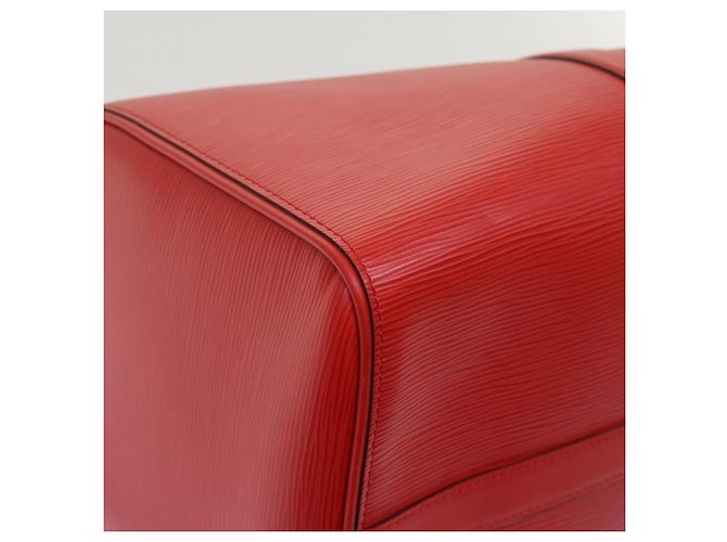 LOUIS VUITTON Epi Supreme Keepall Bandouliere 45 Tasche Rot M53419 LV Auth 69102SM - Ansicht 19