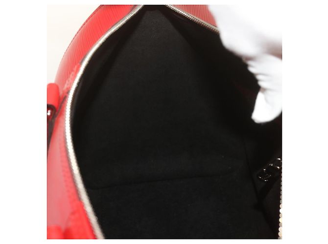 LOUIS VUITTON Epi Supreme Keepall Bandouliere 45 Tasche Rot M53419 LV Auth 69102SM - Ansicht 25