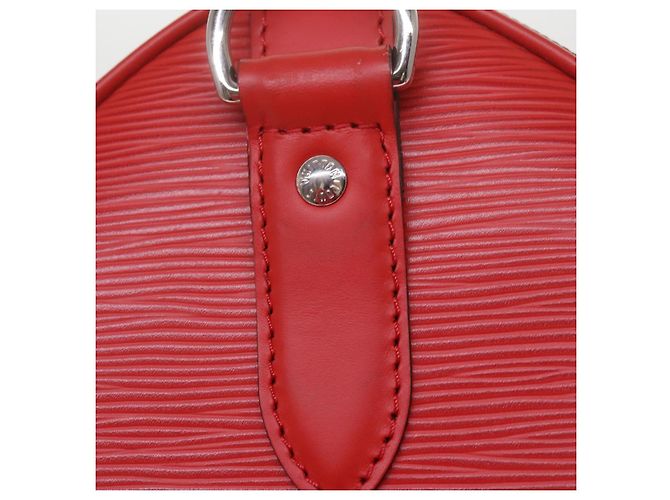 LOUIS VUITTON Epi Supreme Keepall Bandouliere 45 Tasche Rot M53419 LV Auth 69102SM - Ansicht 4