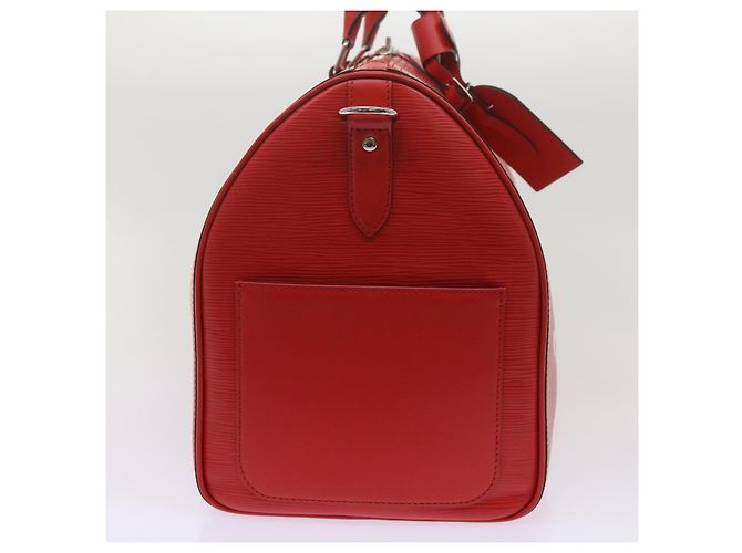 LOUIS VUITTON Epi Supreme Keepall Bandouliere 45 Tasche Rot M53419 LV Auth 69102SM - Ansicht 5