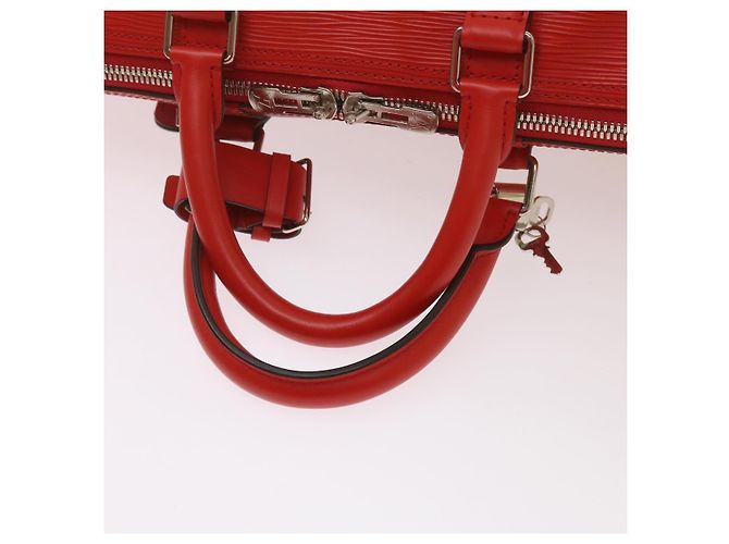 LOUIS VUITTON Epi Supreme Keepall Bandouliere 45 Tasche Rot M53419 LV Auth 69102SM - Ansicht 8