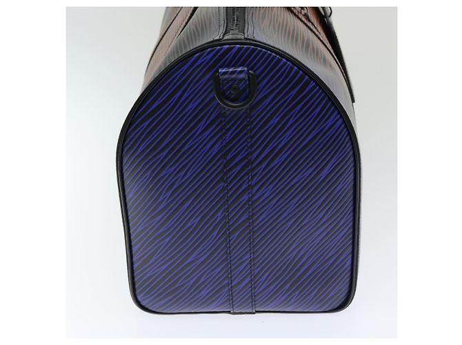 LOUIS VUITTON Epi XL Keepall Bandouliere 50 Borsa Boston Nera M23174 Auth 82746SM Nero - vista 4