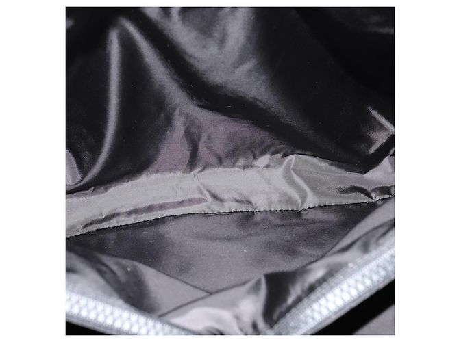 Borsa a Spalla VERSACE in Tela Nera Argento Autentica 123032A Nero - vista 11
