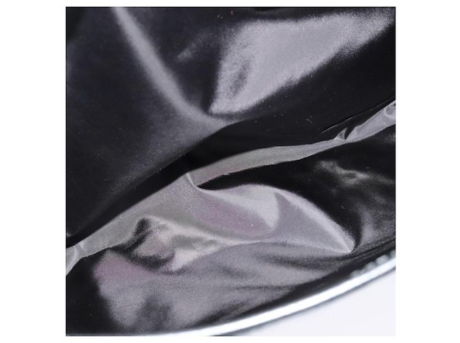 Borsa a Spalla VERSACE in Tela Nera Argento Autentica 123032A Nero - vista 20