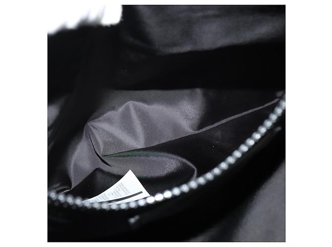 Borsa a Spalla VERSACE in Tela Nera Argento Autentica 123032A Nero - vista 22