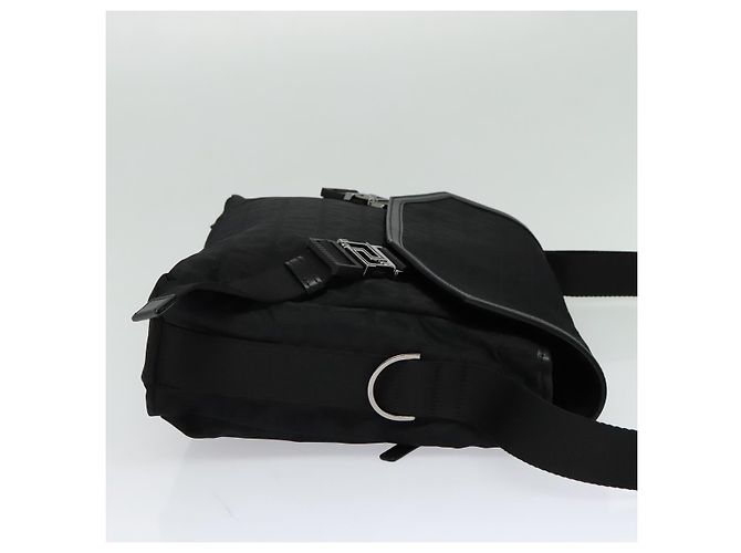 Borsa a Spalla VERSACE in Tela Nera Argento Autentica 123032A Nero - vista 4