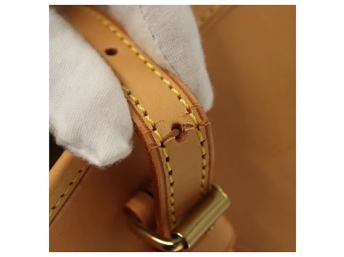 LOUIS VUITTON Borsa a Spalla Nomad in Pelle Bucket PM Beige M85001 LV Auth 132875A - vista 10