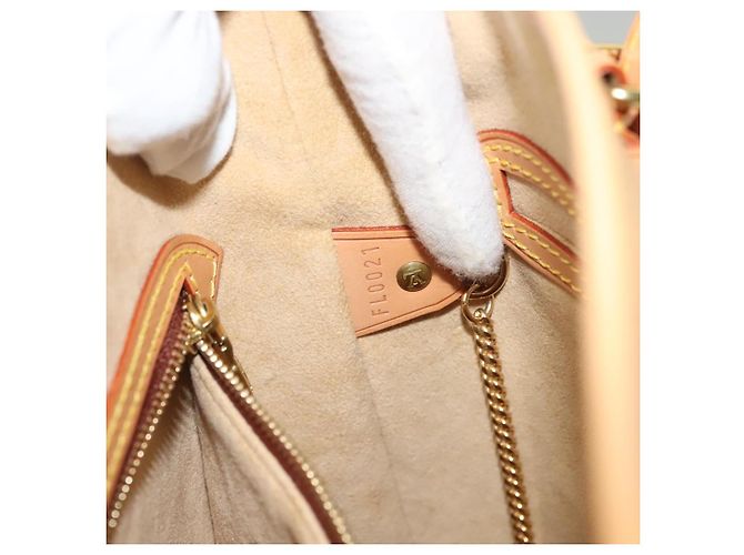 LOUIS VUITTON Borsa a Spalla Nomad in Pelle Bucket PM Beige M85001 LV Auth 132875A - vista 12