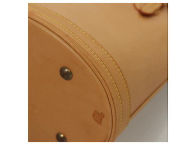 LOUIS VUITTON Borsa a Spalla Nomad in Pelle Bucket PM Beige M85001 LV Auth 132875A - vista 14