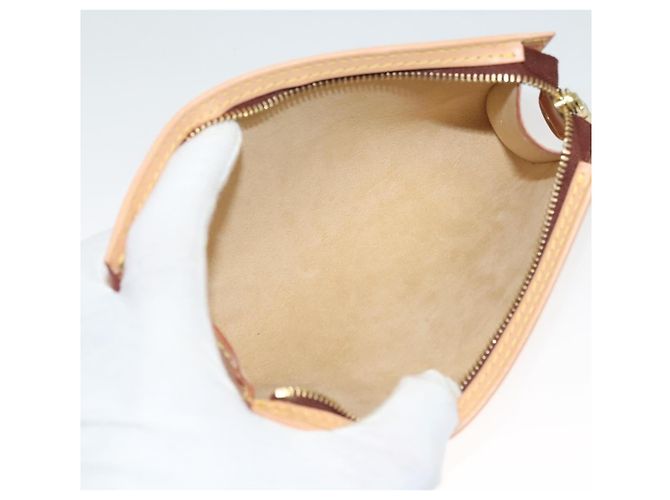 LOUIS VUITTON Borsa a Spalla Nomad in Pelle Bucket PM Beige M85001 LV Auth 132875A - vista 28