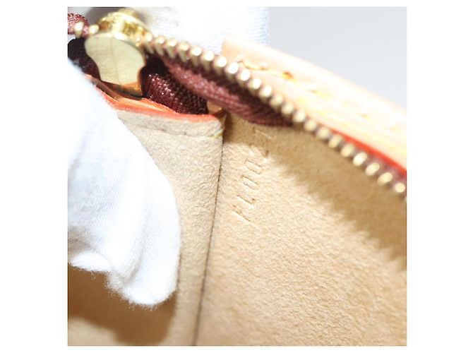 LOUIS VUITTON Borsa a Spalla Nomad in Pelle Bucket PM Beige M85001 LV Auth 132875A - vista 29