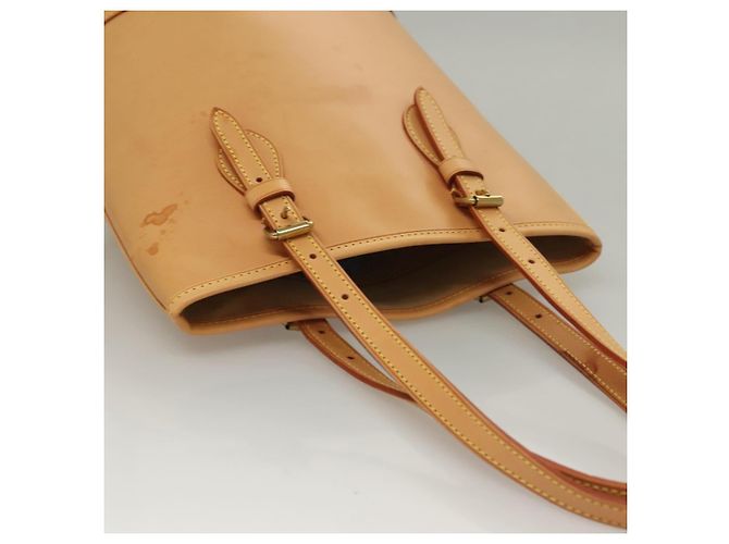 LOUIS VUITTON Borsa a Spalla Nomad in Pelle Bucket PM Beige M85001 LV Auth 132875A - vista 6