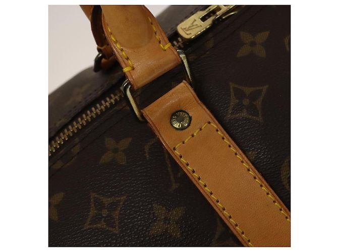 LOUIS VUITTON Borsa Boston Monogram Keepall 55 M41424 LV Auth 134390A Monogramma - vista 17