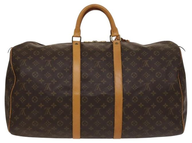 LOUIS VUITTON Borsa Boston Monogram Keepall 55 M41424 LV Auth 134390A Monogramma - vista 2