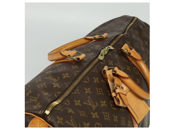 LOUIS VUITTON Borsa Boston Monogram Keepall 55 M41424 LV Auth 134390A Monogramma - vista 6