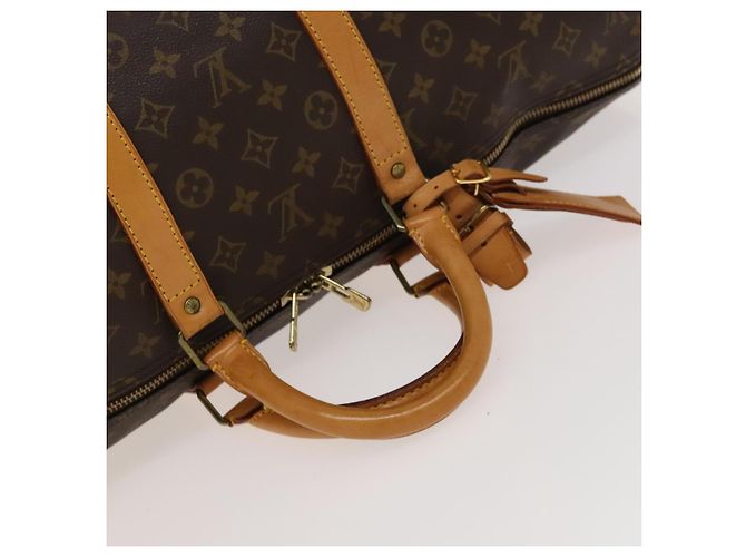 LOUIS VUITTON Borsa Boston Monogram Keepall 55 M41424 LV Auth 134390A Monogramma - vista 7