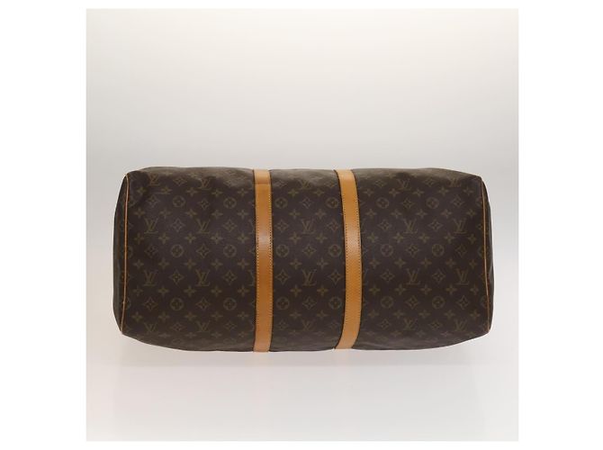 LOUIS VUITTON Borsa Boston Monogram Keepall 55 M41424 LV Auth 134390A Monogramma - vista 8