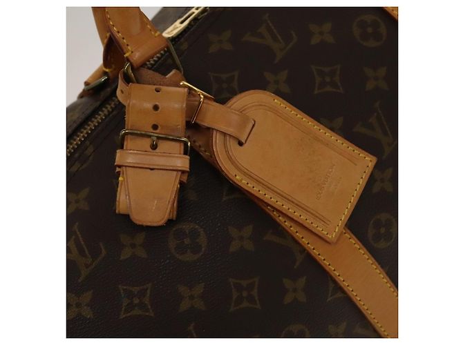LOUIS VUITTON Borsa Boston Monogram Keepall 55 M41424 LV Auth 134390A Monogramma - vista 9