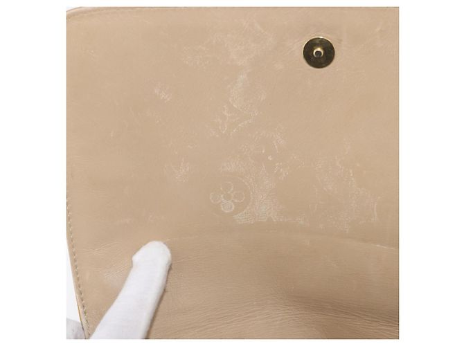 LOUIS VUITTON Borsa Thompson Street Monogram Vernis Beige M91301 LV Auth th6656 - vista 10