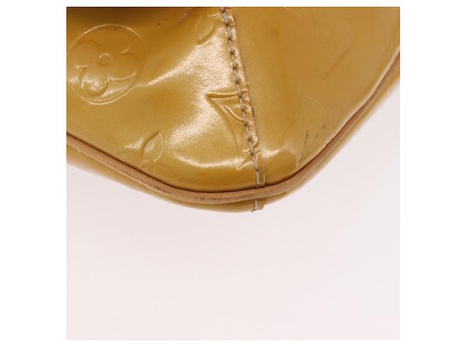 LOUIS VUITTON Borsa Thompson Street Monogram Vernis Beige M91301 LV Auth th6656 - vista 15