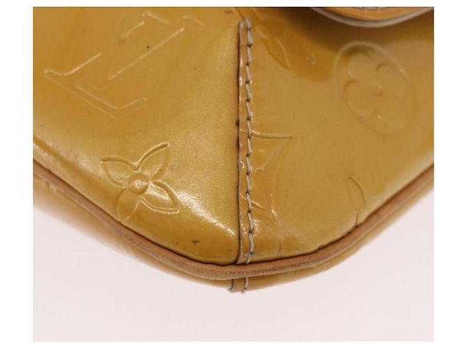 LOUIS VUITTON Borsa Thompson Street Monogram Vernis Beige M91301 LV Auth th6656 - vista 16