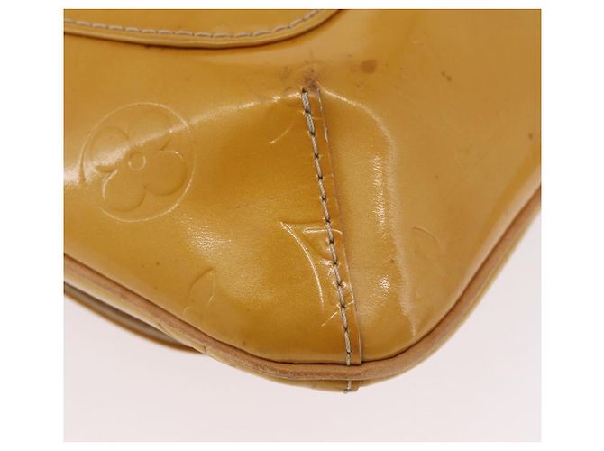 LOUIS VUITTON Borsa Thompson Street Monogram Vernis Beige M91301 LV Auth th6656 - vista 17