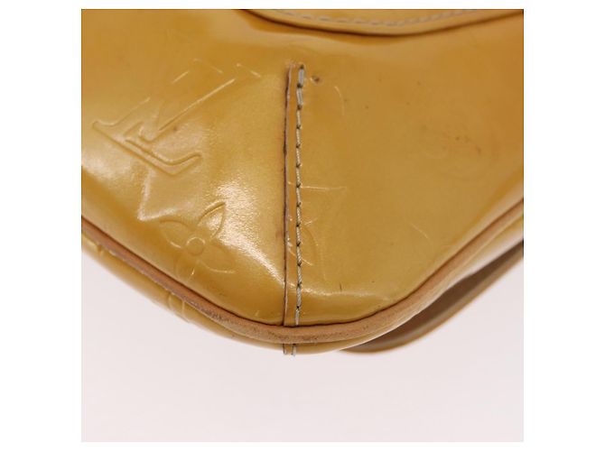 LOUIS VUITTON Borsa Thompson Street Monogram Vernis Beige M91301 LV Auth th6656 - vista 18