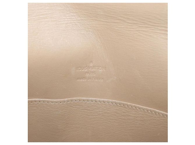LOUIS VUITTON Borsa Thompson Street Monogram Vernis Beige M91301 LV Auth th6656 - vista 20