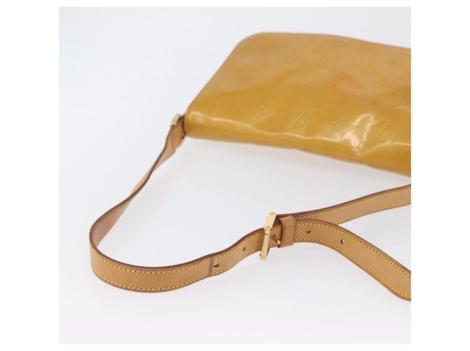 LOUIS VUITTON Borsa Thompson Street Monogram Vernis Beige M91301 LV Auth th6656 - vista 7