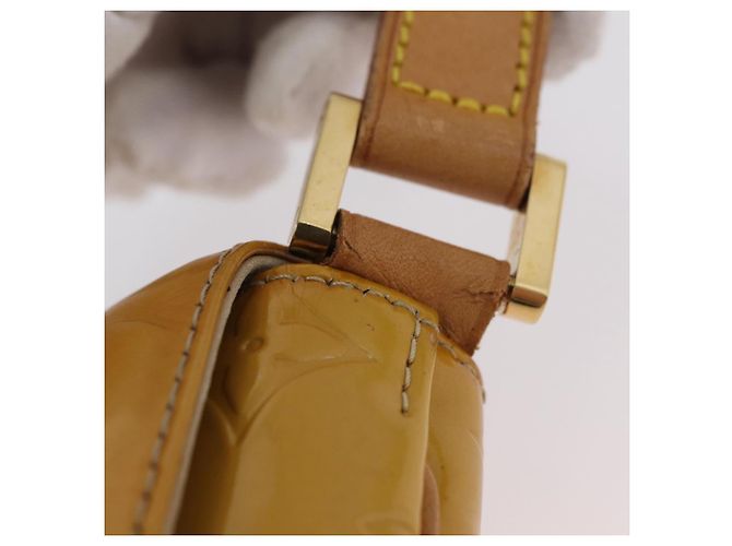LOUIS VUITTON Borsa Thompson Street Monogram Vernis Beige M91301 LV Auth th6656 - vista 9