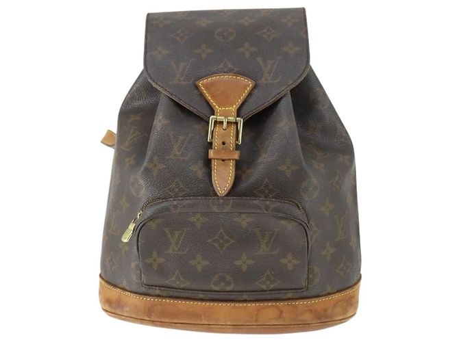 LOUIS VUITTON Monogram Montsouris MM Rucksack M51136 LV Auth BA9748A Monogramm - Ansicht 13
