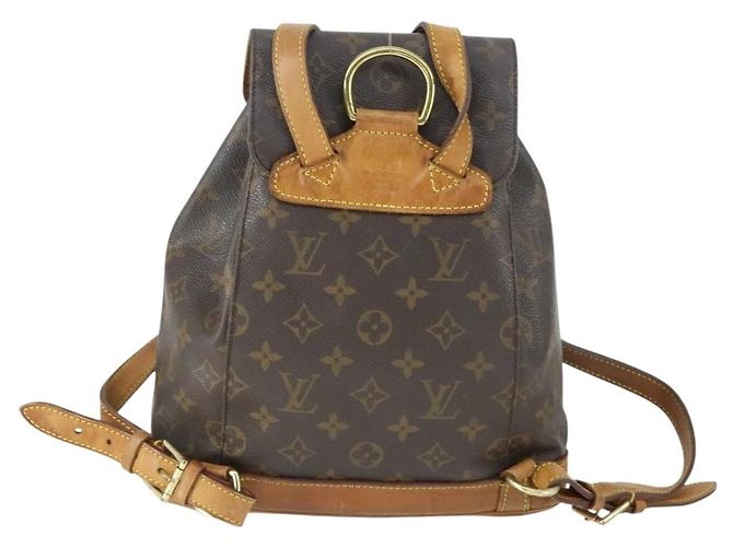 LOUIS VUITTON Monogram Montsouris MM Rucksack M51136 LV Auth BA9748A Monogramm - Ansicht 2