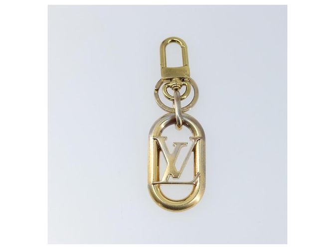 LOUIS VUITTON Charm metal Oro LV Auth BA11657 D'oro - vista 2