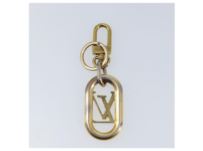 LOUIS VUITTON Charm metal Oro LV Auth BA11657 D'oro - vista 5