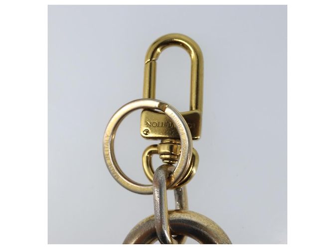 LOUIS VUITTON Charm metal Oro LV Auth BA11657 D'oro - vista 6