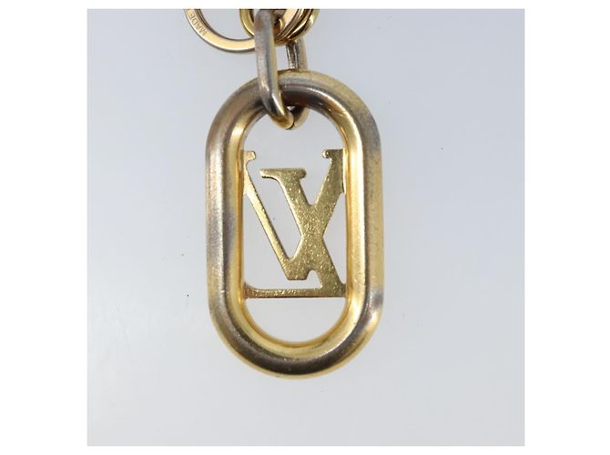 LOUIS VUITTON Charm metal Oro LV Auth BA11657 D'oro - vista 7