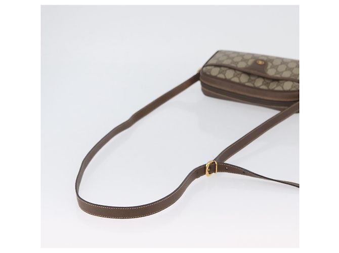 Gucci Borsa a Spalla GG Supreme PVC Beige Oro 001 58 6594 Auth AMZ443 D'oro - vista 7