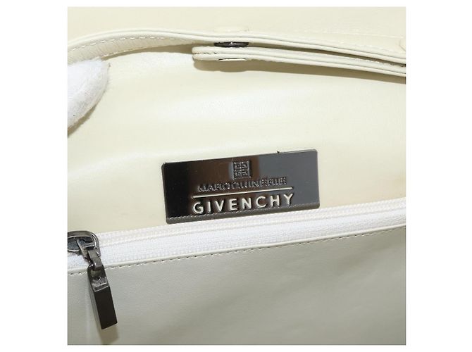 Borsa a Mano GIVENCHY in Pelle 2 in 1 Beige Auth 173803 - vista 19