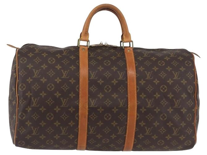 LOUIS VUITTON Monogram Keepall 50 Boston Tasche M41426 Auth LV ka3393 Monogramm - Ansicht 13