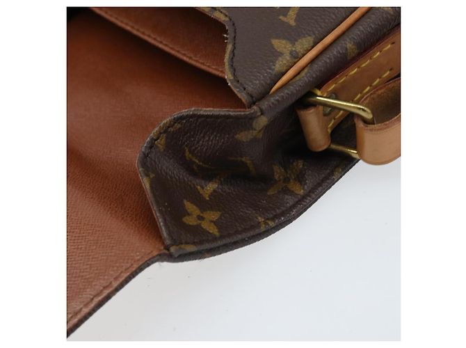 LOUIS VUITTON Borsa a Spalla Monogram Cartouchiere MM M51253 LV Auth ARZ112 Monogramma - vista 10