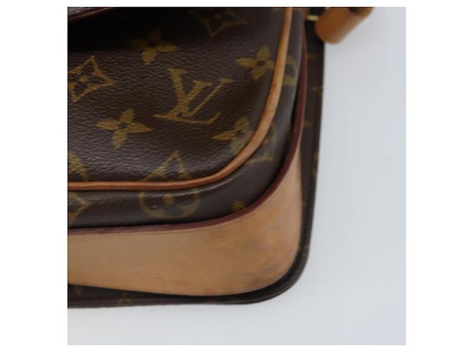 LOUIS VUITTON Borsa a Spalla Monogram Cartouchiere MM M51253 LV Auth ARZ112 Monogramma - vista 14