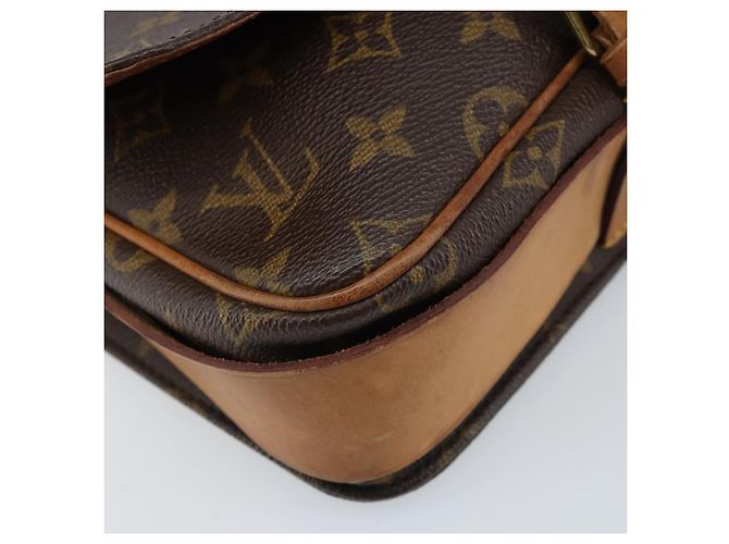 LOUIS VUITTON Borsa a Spalla Monogram Cartouchiere MM M51253 LV Auth ARZ112 Monogramma - vista 15