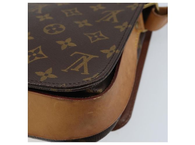 LOUIS VUITTON Borsa a Spalla Monogram Cartouchiere MM M51253 LV Auth ARZ112 Monogramma - vista 16