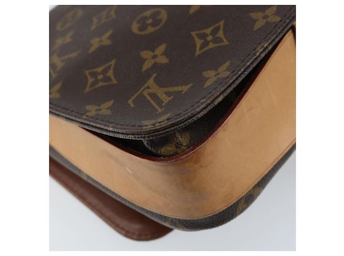 LOUIS VUITTON Borsa a Spalla Monogram Cartouchiere MM M51253 LV Auth ARZ112 Monogramma - vista 17