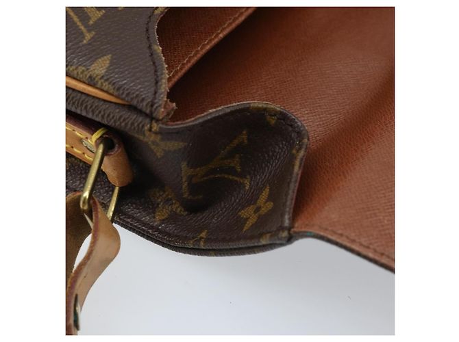 LOUIS VUITTON Borsa a Spalla Monogram Cartouchiere MM M51253 LV Auth ARZ112 Monogramma - vista 20