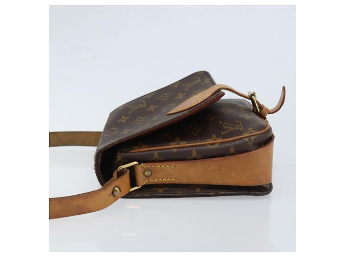 LOUIS VUITTON Borsa a Spalla Monogram Cartouchiere MM M51253 LV Auth ARZ112 Monogramma - vista 4