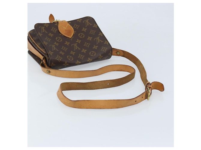 LOUIS VUITTON Borsa a Spalla Monogram Cartouchiere MM M51253 LV Auth ARZ112 Monogramma - vista 7